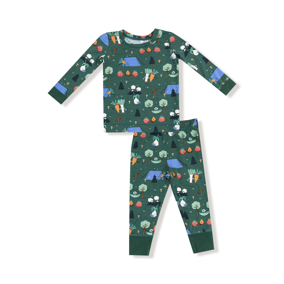 Camping Veggies LS Loungewear Set