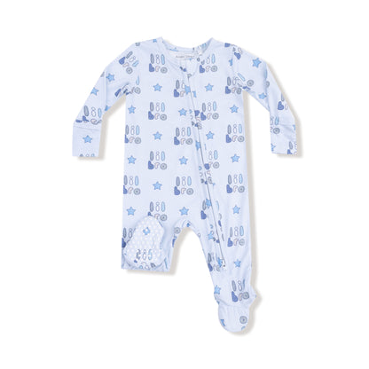 Lil Bro 2 Way Zipper Footie