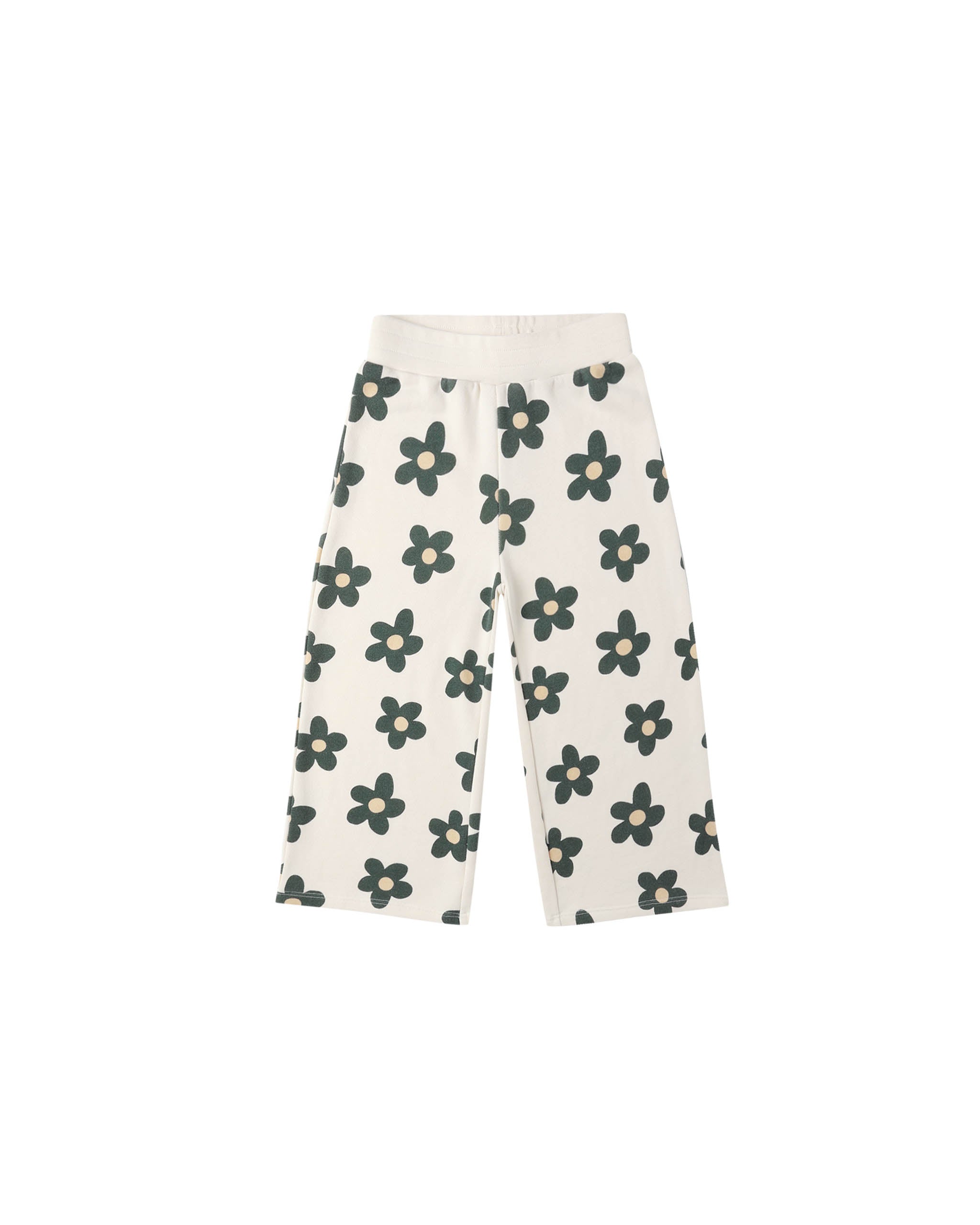 Wide Leg Sweatpant: Daisy