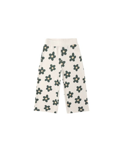 Wide Leg Sweatpant: Daisy
