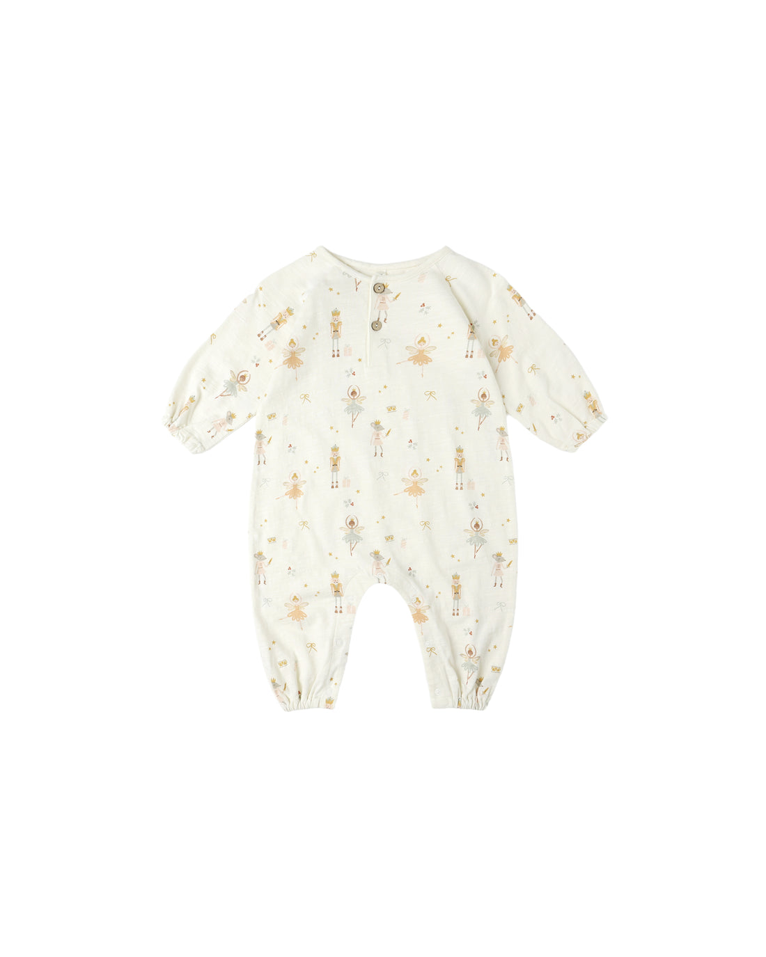 Henley Jumpsuit: Nutcracker