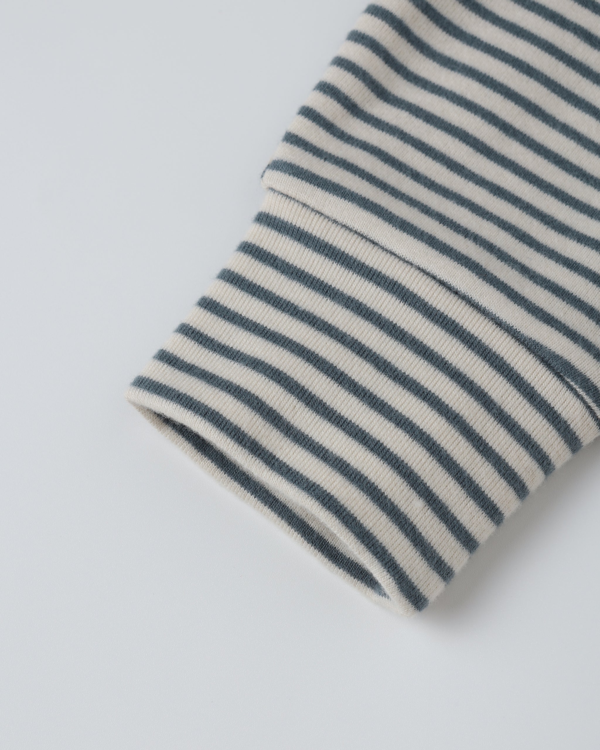 Drawstring Pants: Ocean Micro Stripe