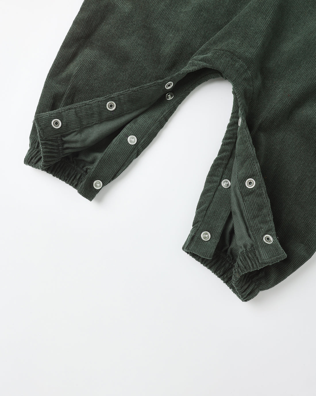 Relaxed Woven Jumpsuit: Evergreen
