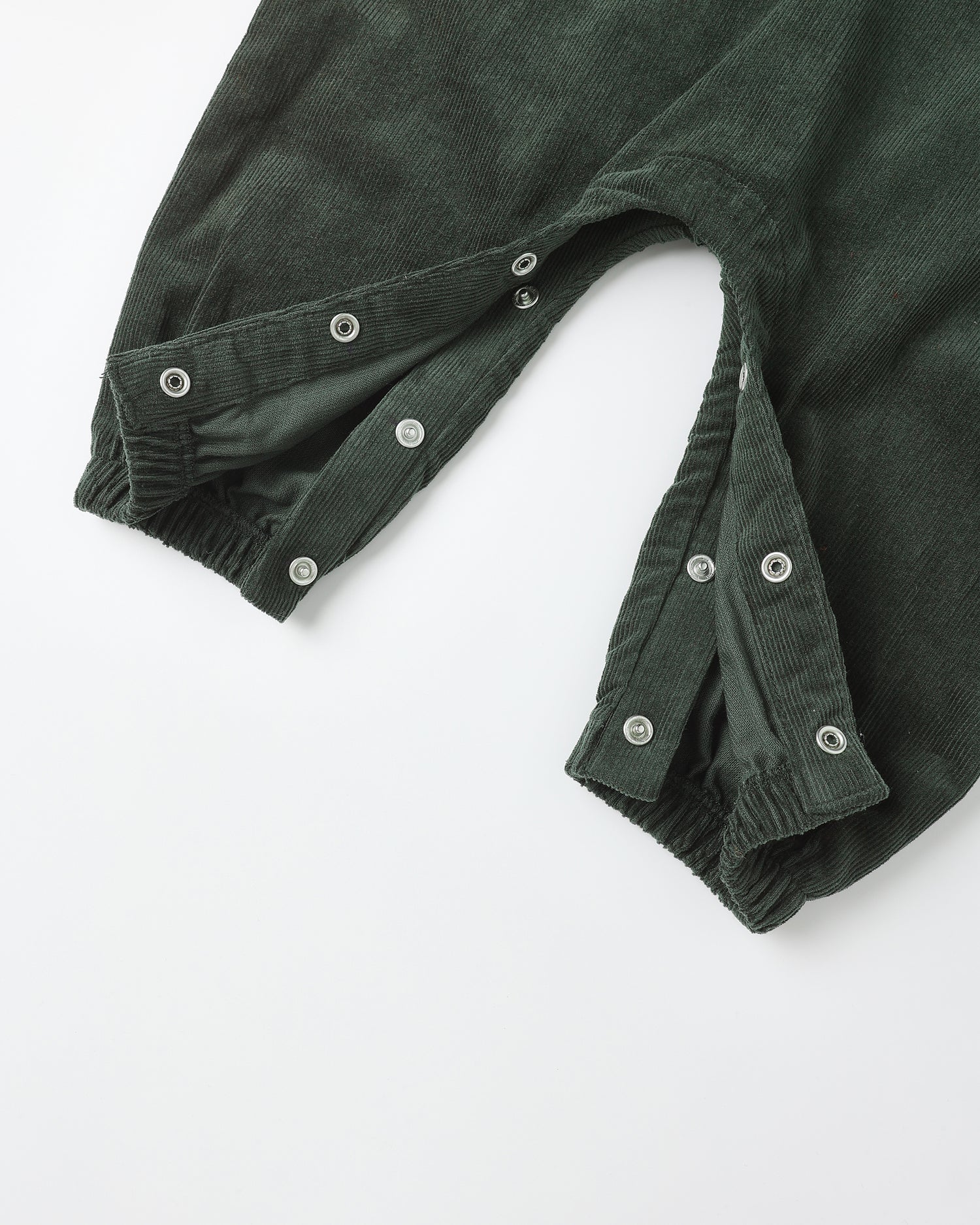 Relaxed Woven Jumpsuit: Evergreen