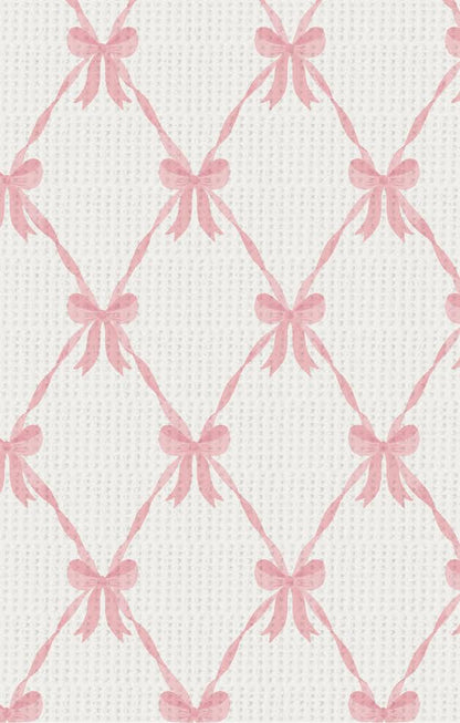 Ribbon Bow Trellis 2 Way Ruffle Zipper Footie