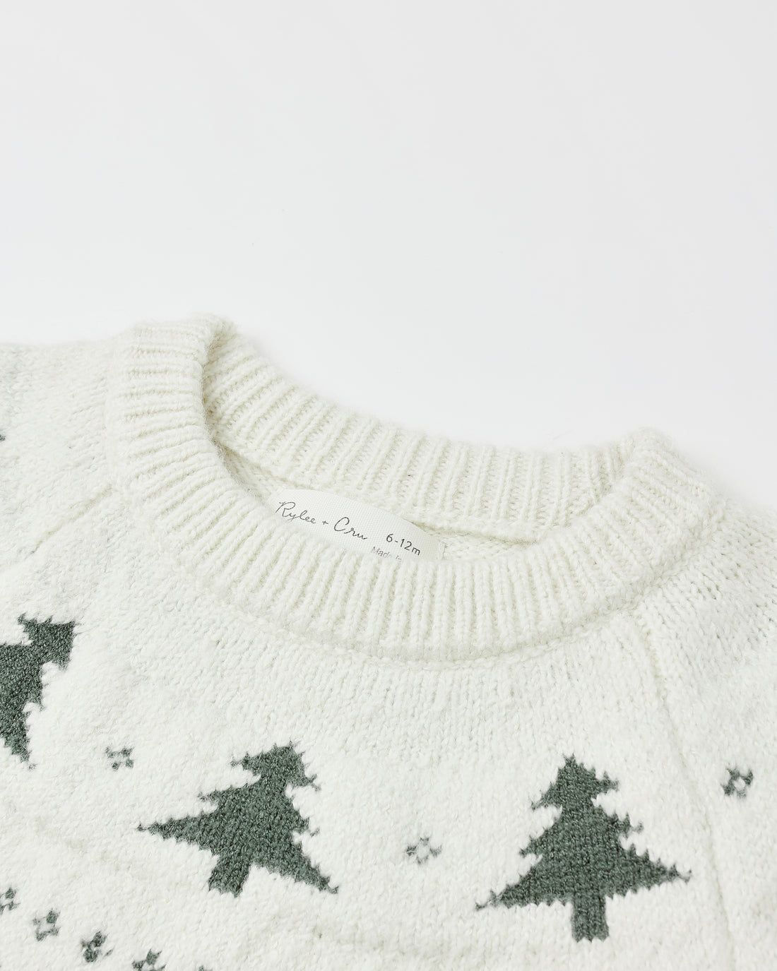 Faire Isle Sweater: Trees