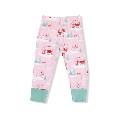 Golfing Mrs. Claus And Elves  L/s Loungewear Set