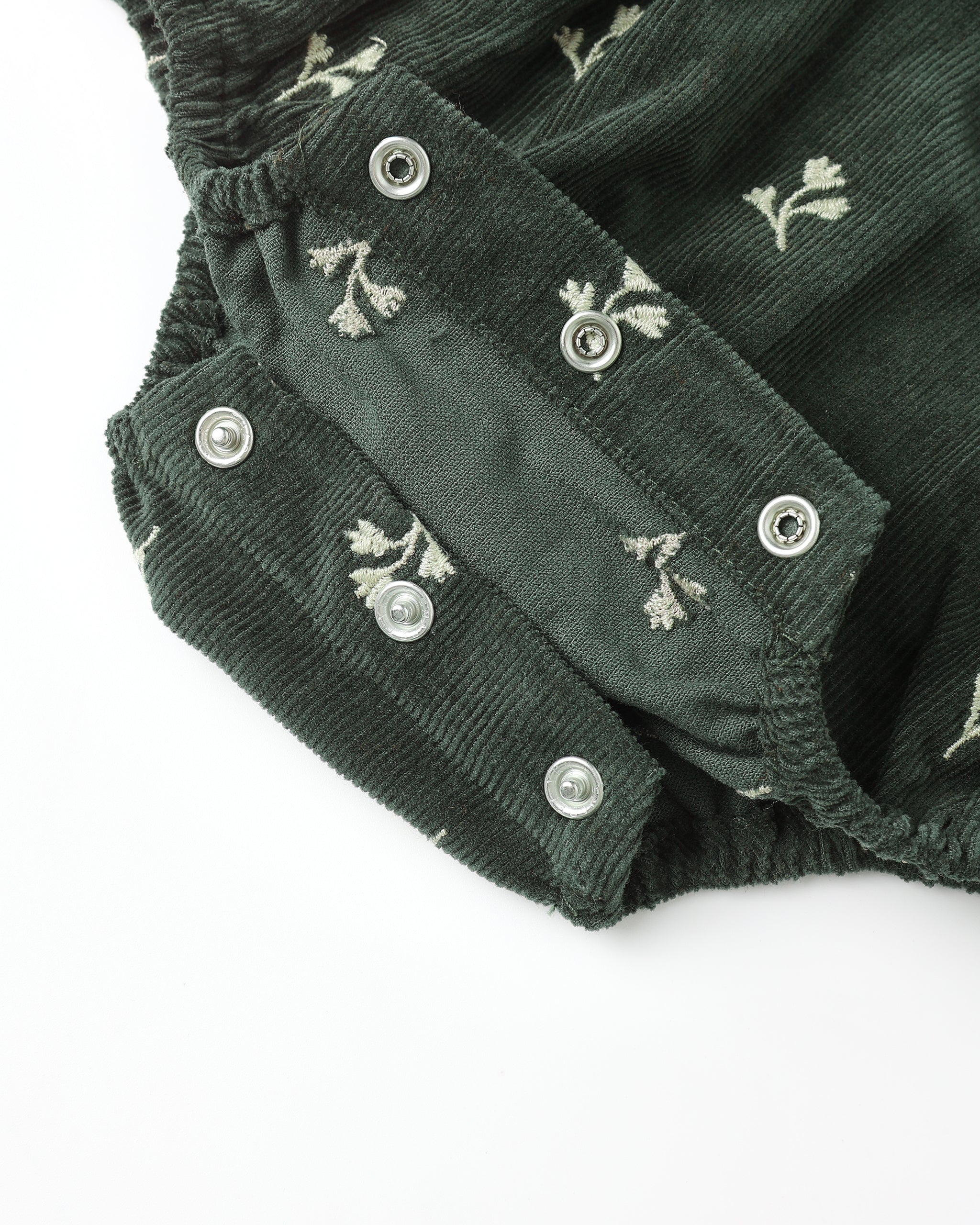 Freya Romper: Blossom Embroidery