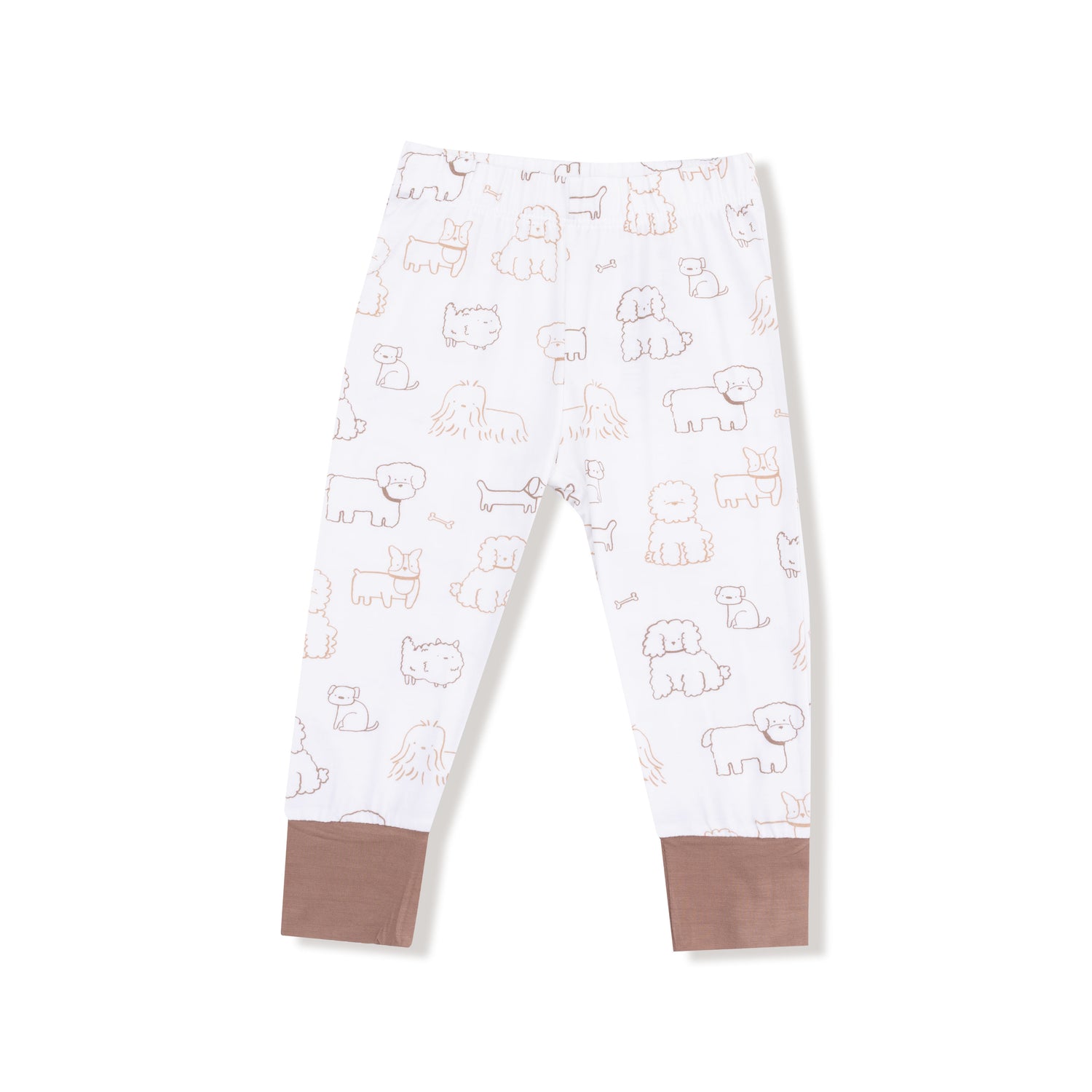 Neutral Pups LS Loungewear Set
