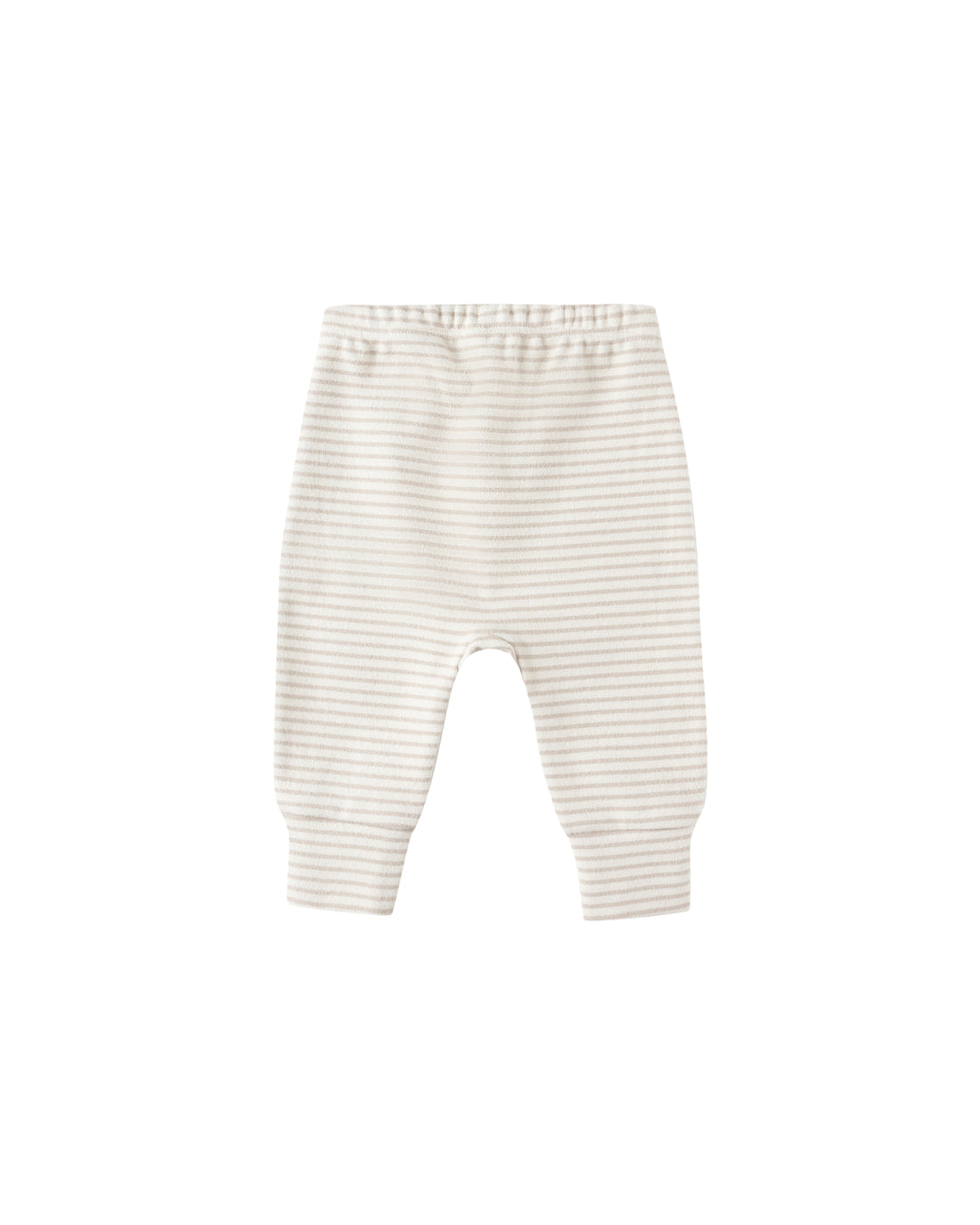 Drawstring Pant: Oat Micro Stripe