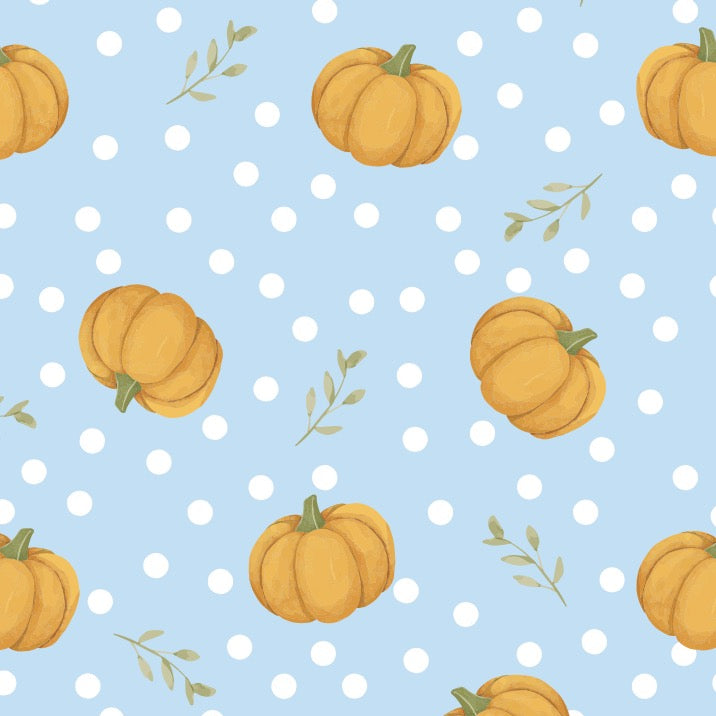Covington Bubble: Blue Pumpkin Patch Delight