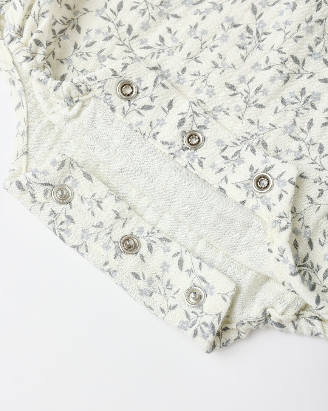 Winnie Romper: Blue Vines
