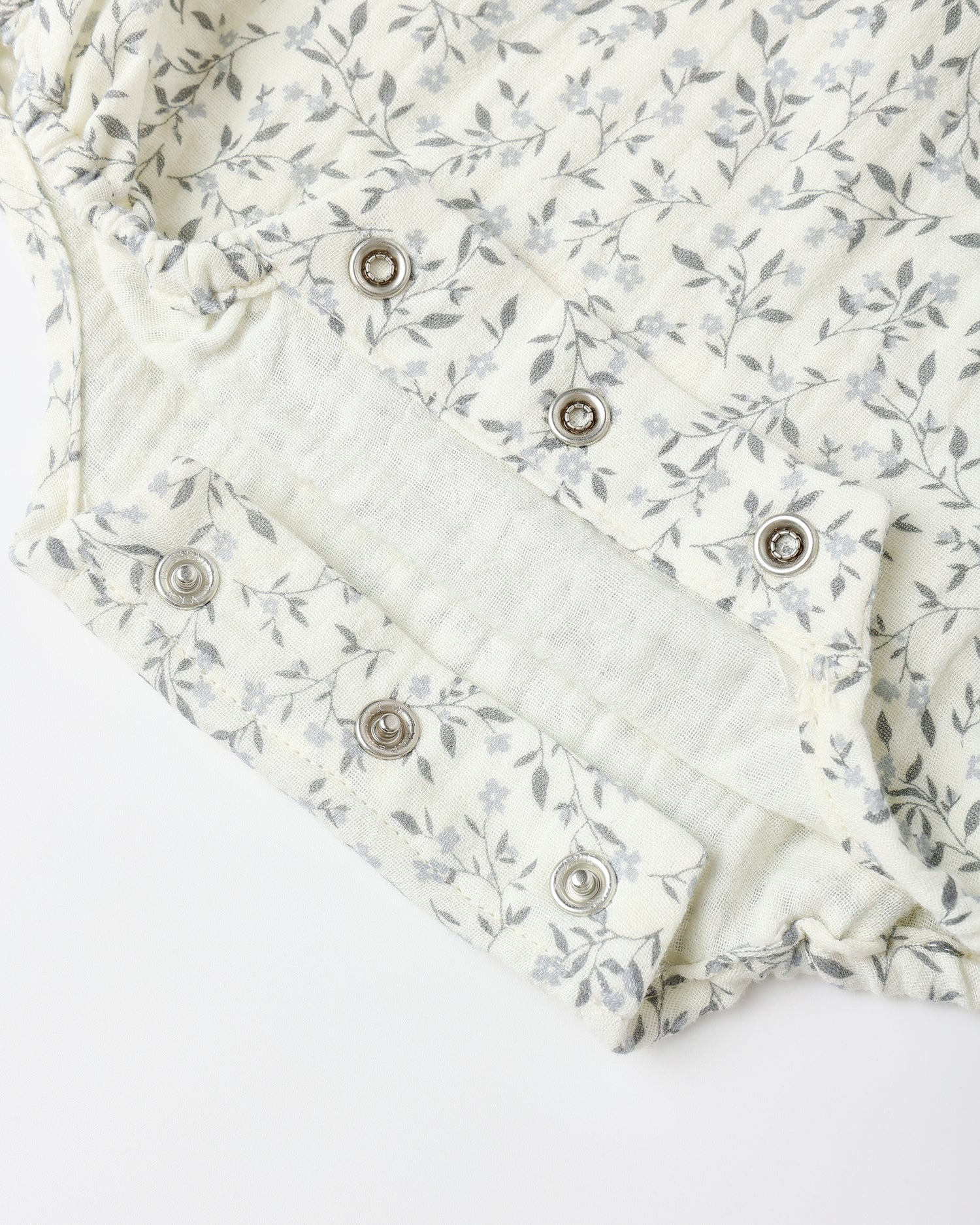 Winnie Romper: Blue Vines