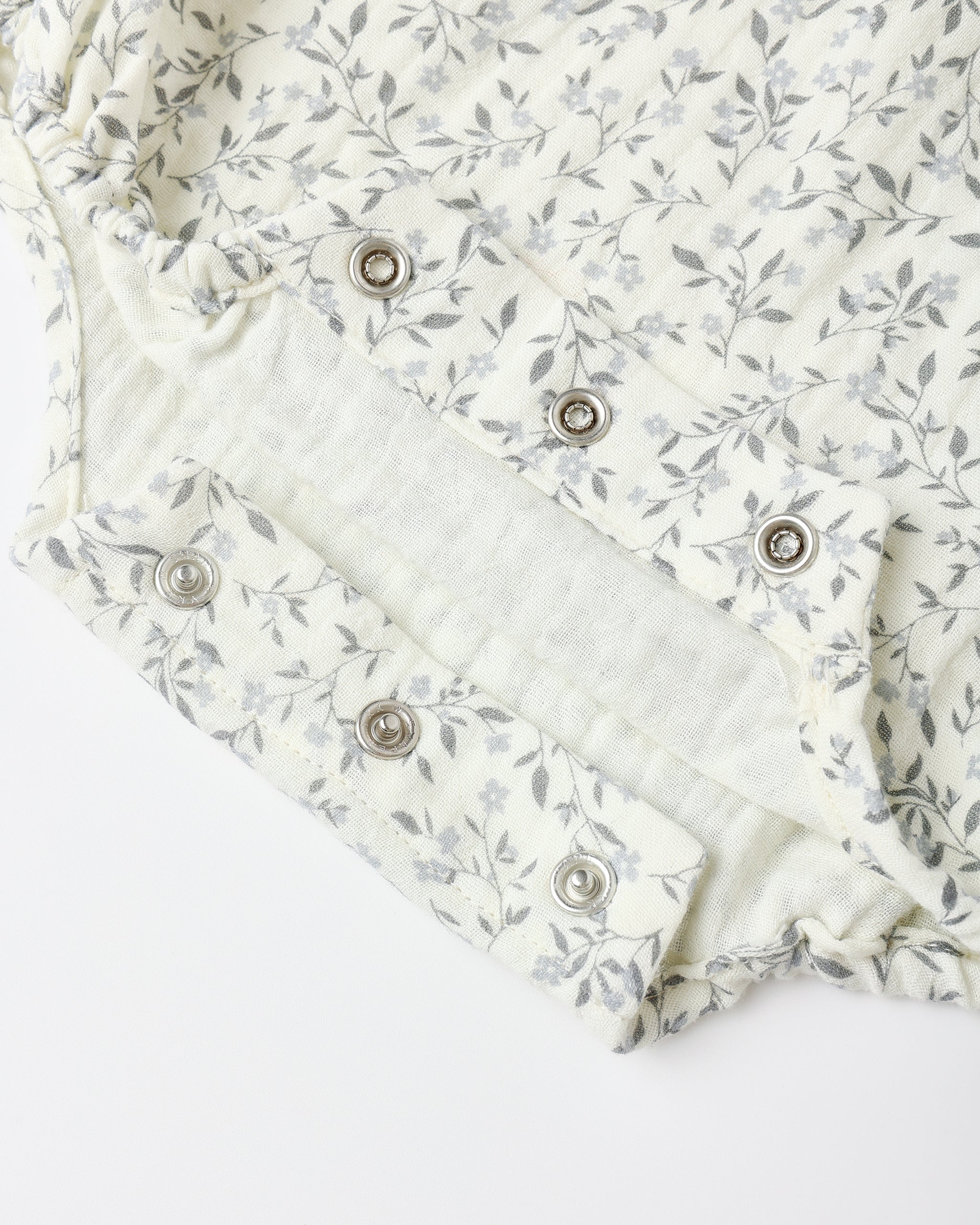 Winnie Romper: Blue Vines