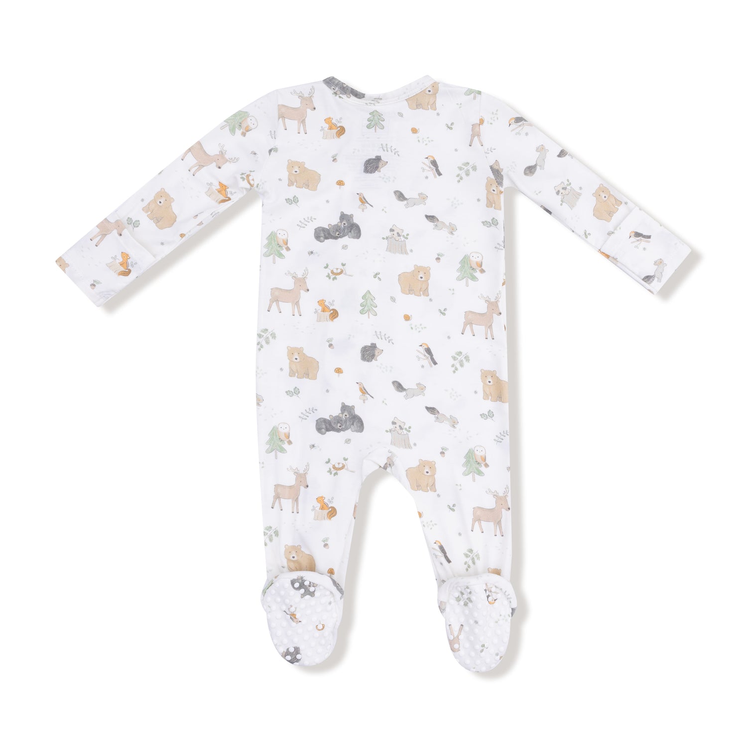 Woodland Babies 2 Way Zipper Footie
