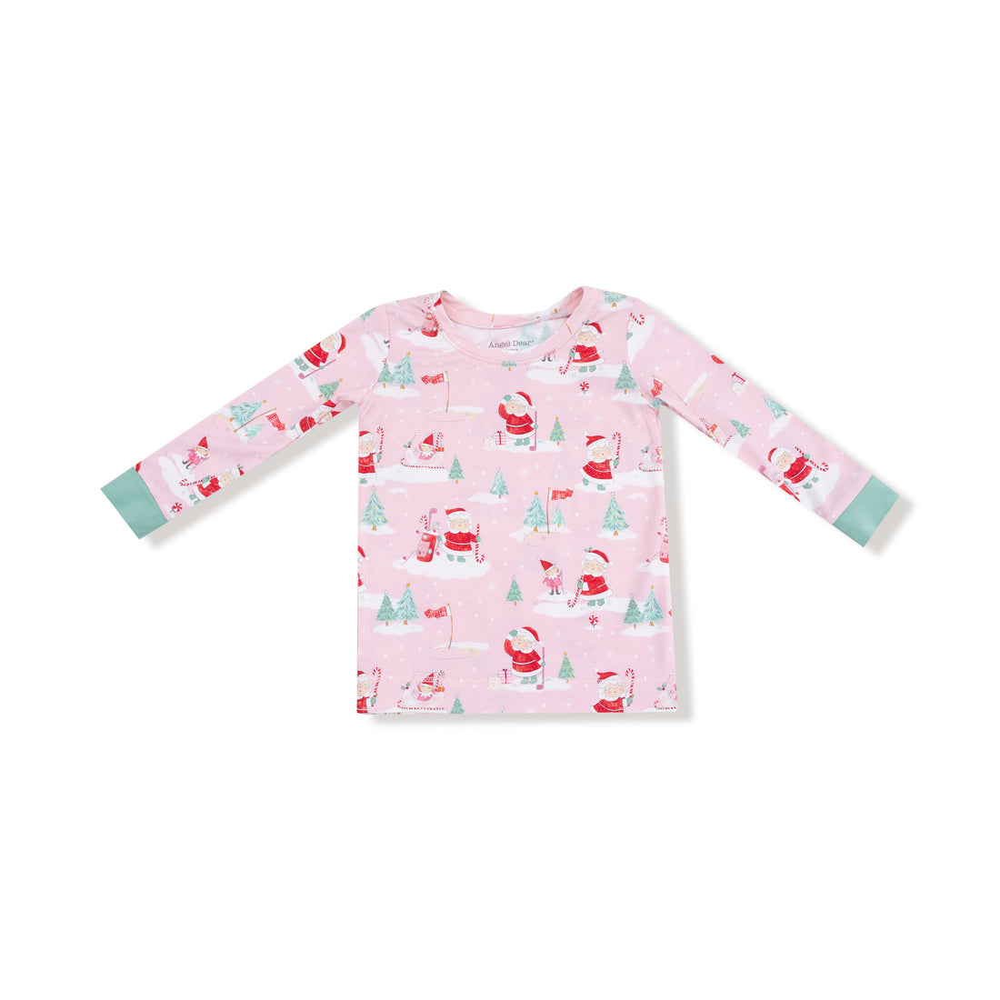 Golfing Mrs. Claus And Elves  L/s Loungewear Set
