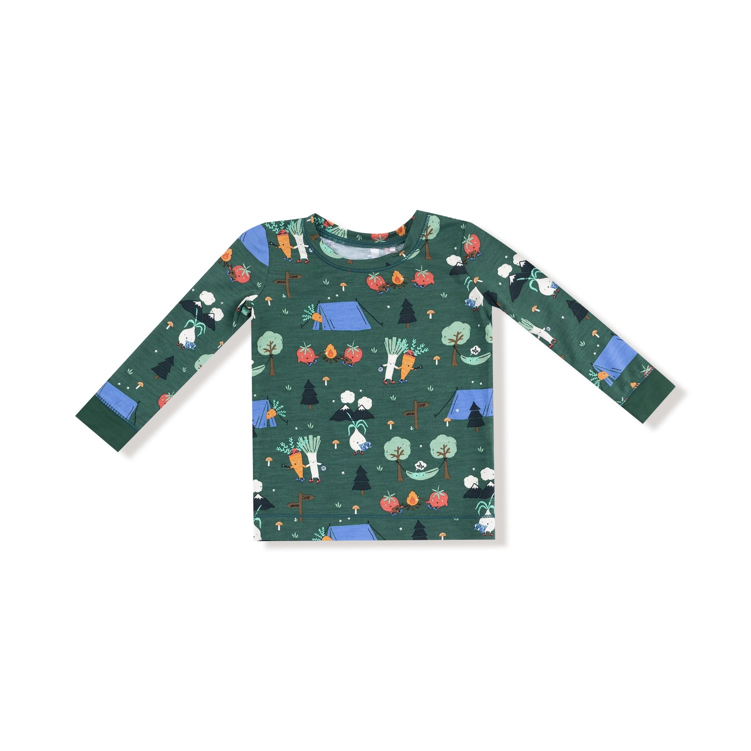 Camping Veggies LS Loungewear Set