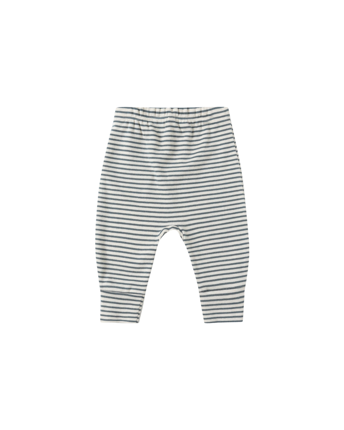 Drawstring Pants: Ocean Micro Stripe