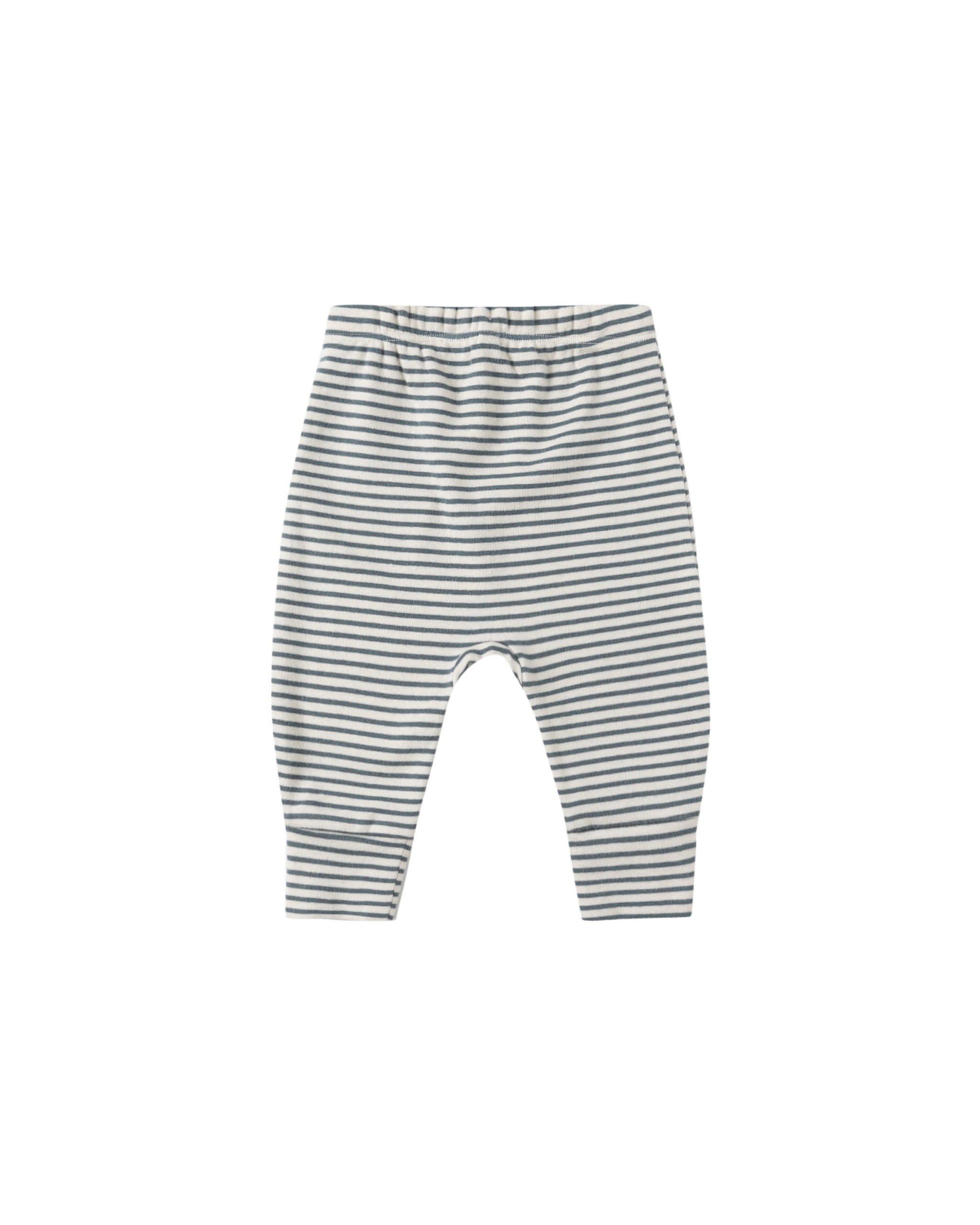 Drawstring Pants: Ocean Micro Stripe
