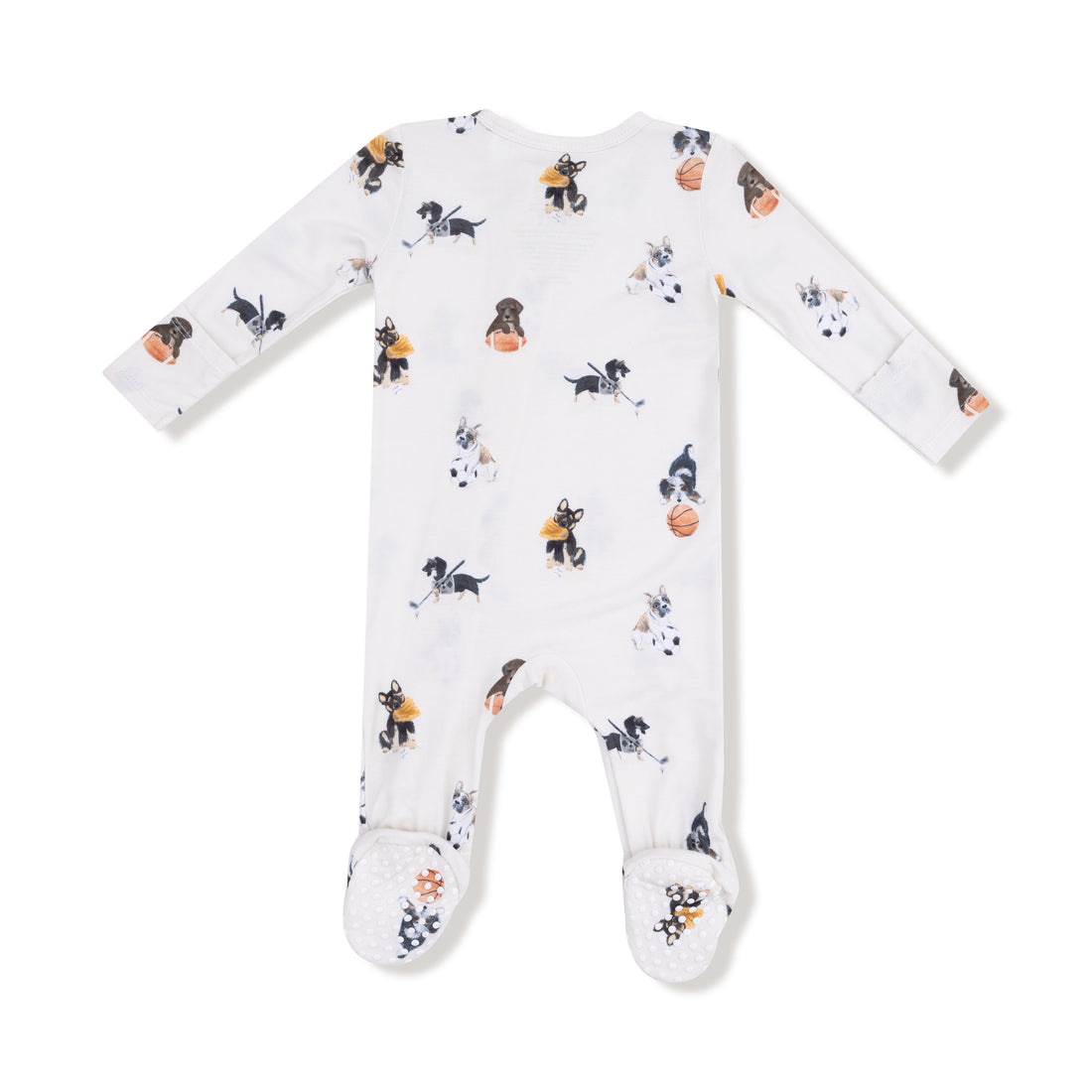 Sporty Puppies 2 Way Zipper Footie