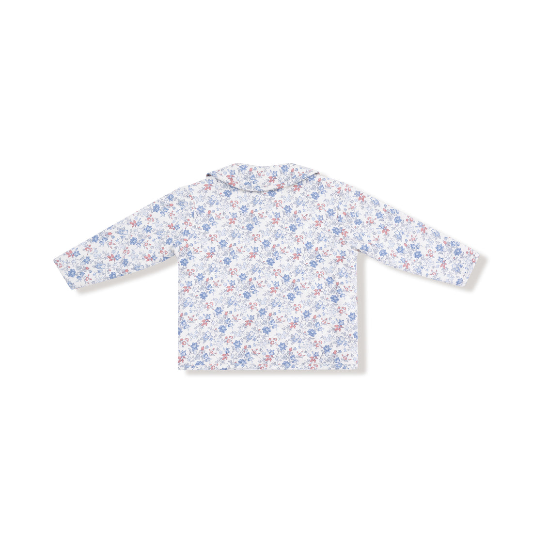 Country Girl Floral Quilted Jacket w/Peter Pan Collar