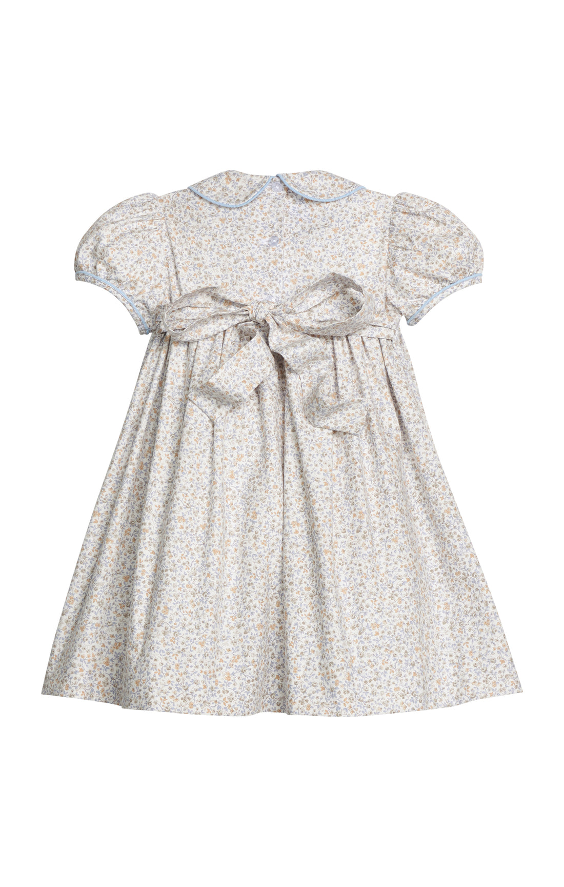 Smocked Peter Pan Dress: Winthrop Floral