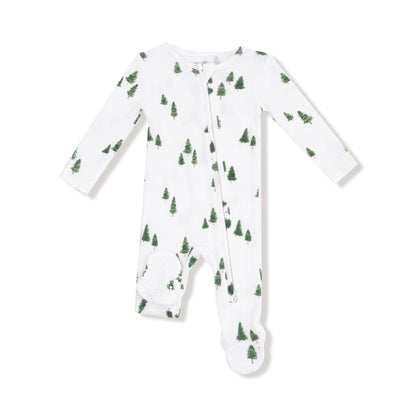 Tiny Forest 2 Way Zipper Footie