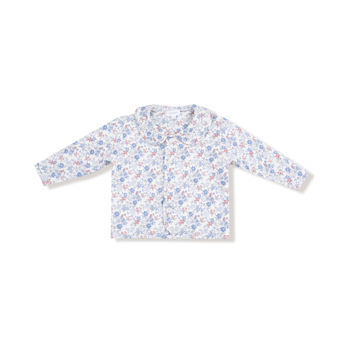 Country Girl Floral Quilted Jacket w/Peter Pan Collar