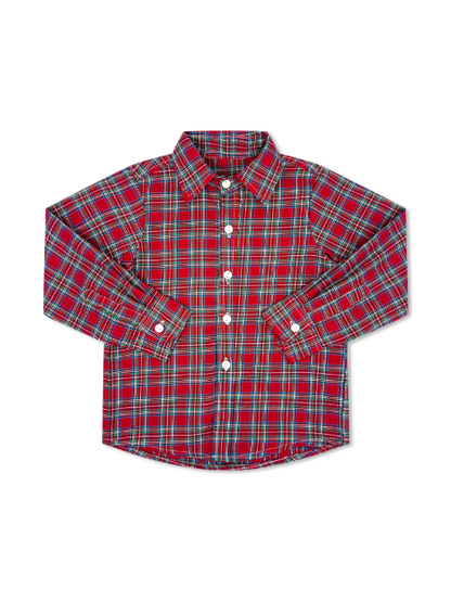 Brees Button Down: Woodstock Plaid