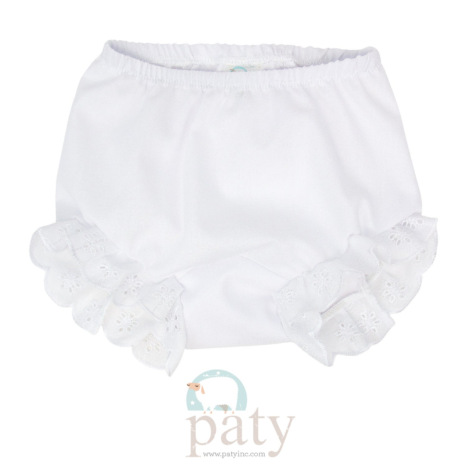 Paty Double Seat Diaper Cover w/Eyelet