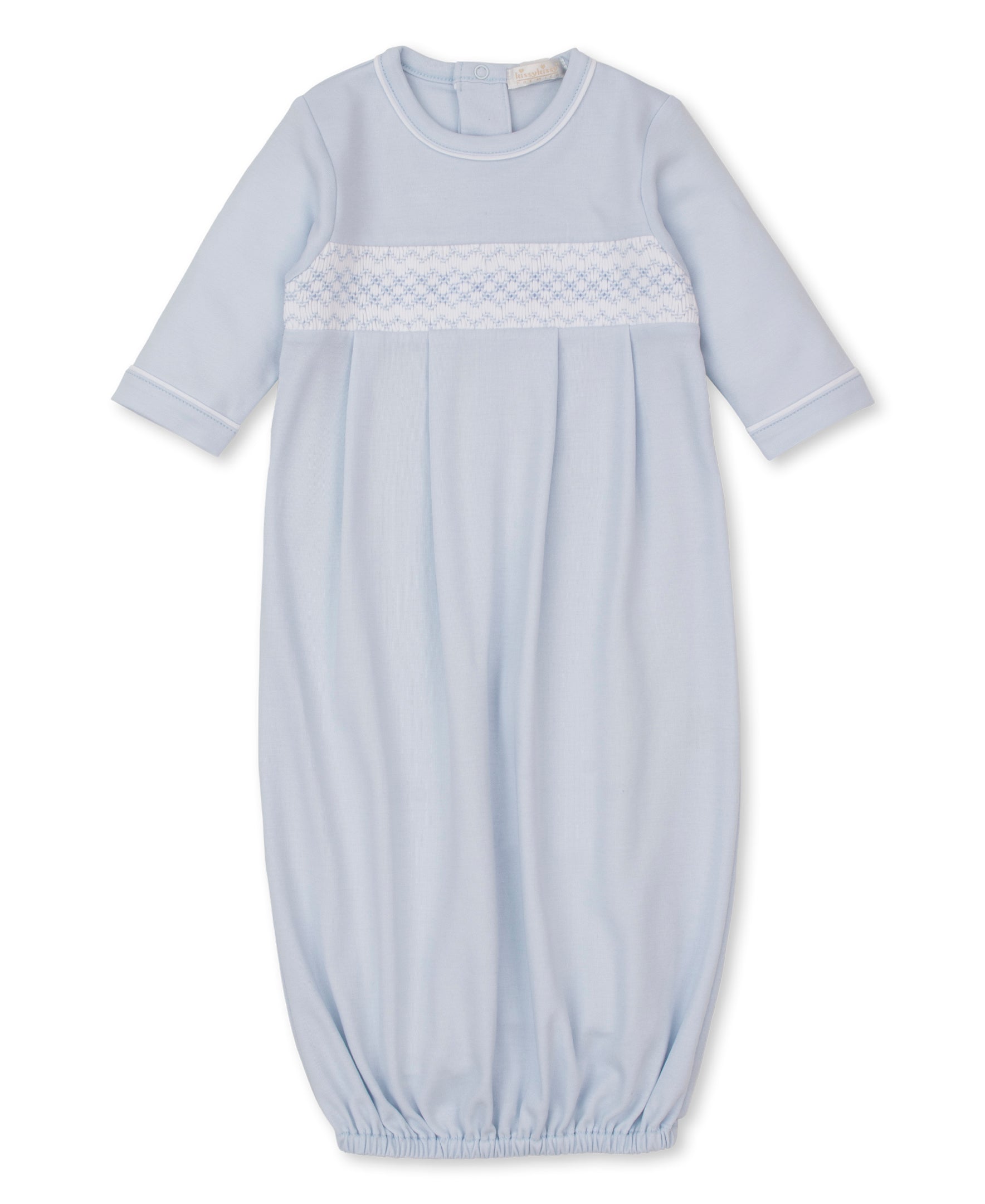 Kissy Kissy FA23 Sack w/Hand Smock - Light Blue