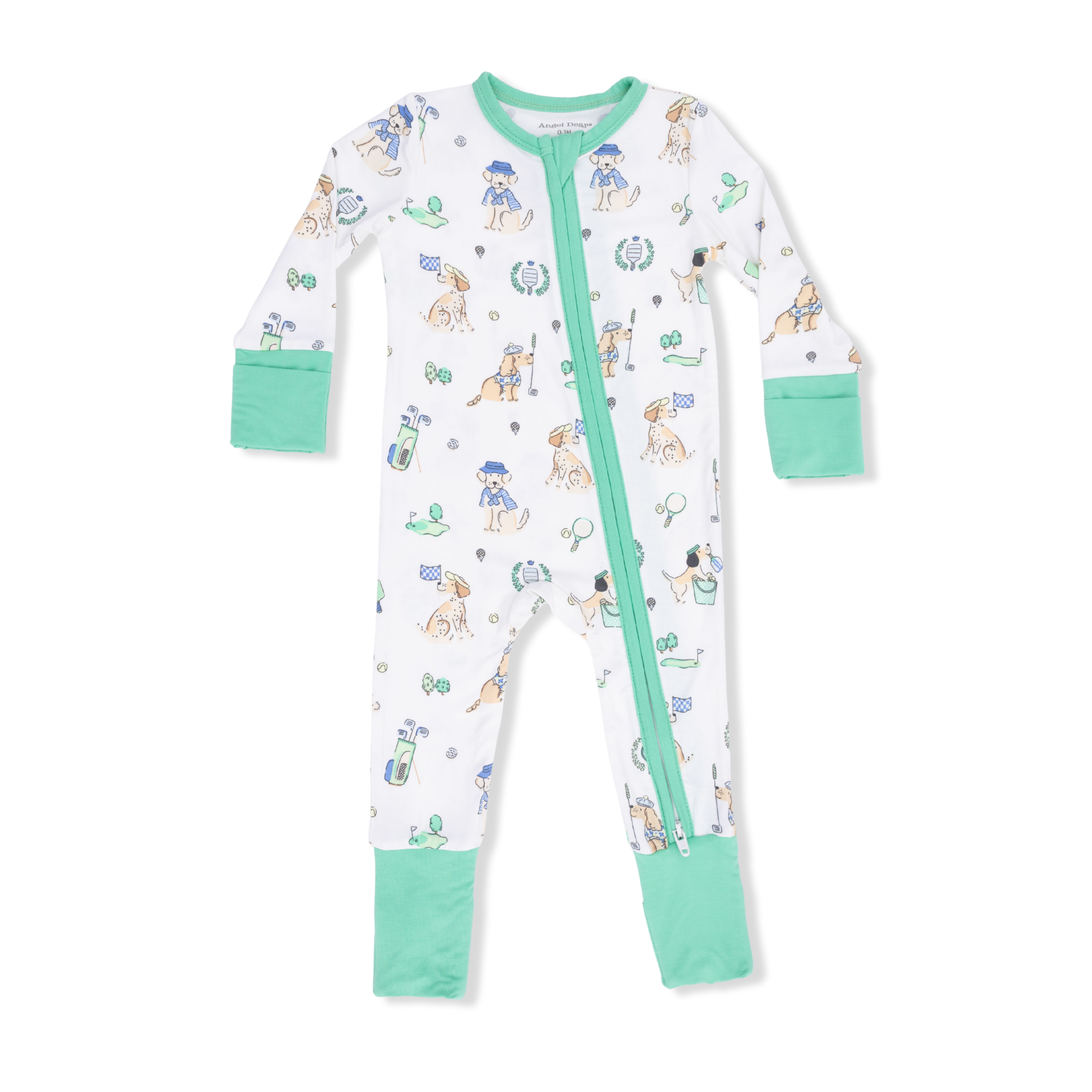 Country Club Dogs Neutral Convertible Romper