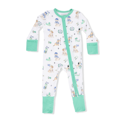 Country Club Dogs Neutral Convertible Romper