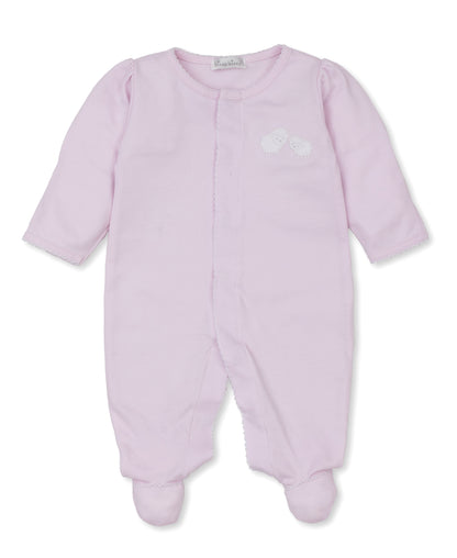 Kissy Kissy Sweetest Sheep Footie - Pink