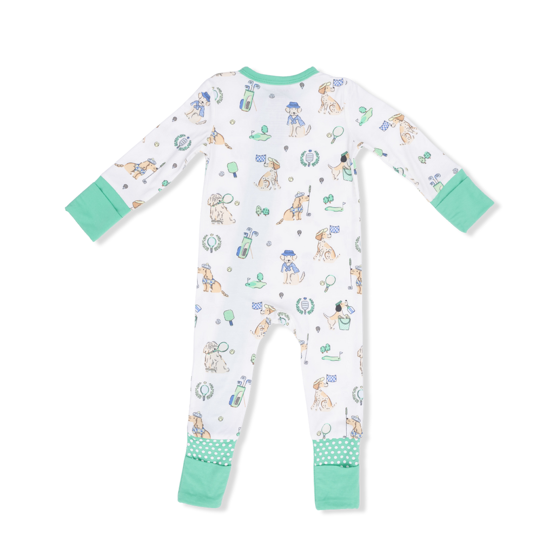 Country Club Dogs Neutral Convertible Romper