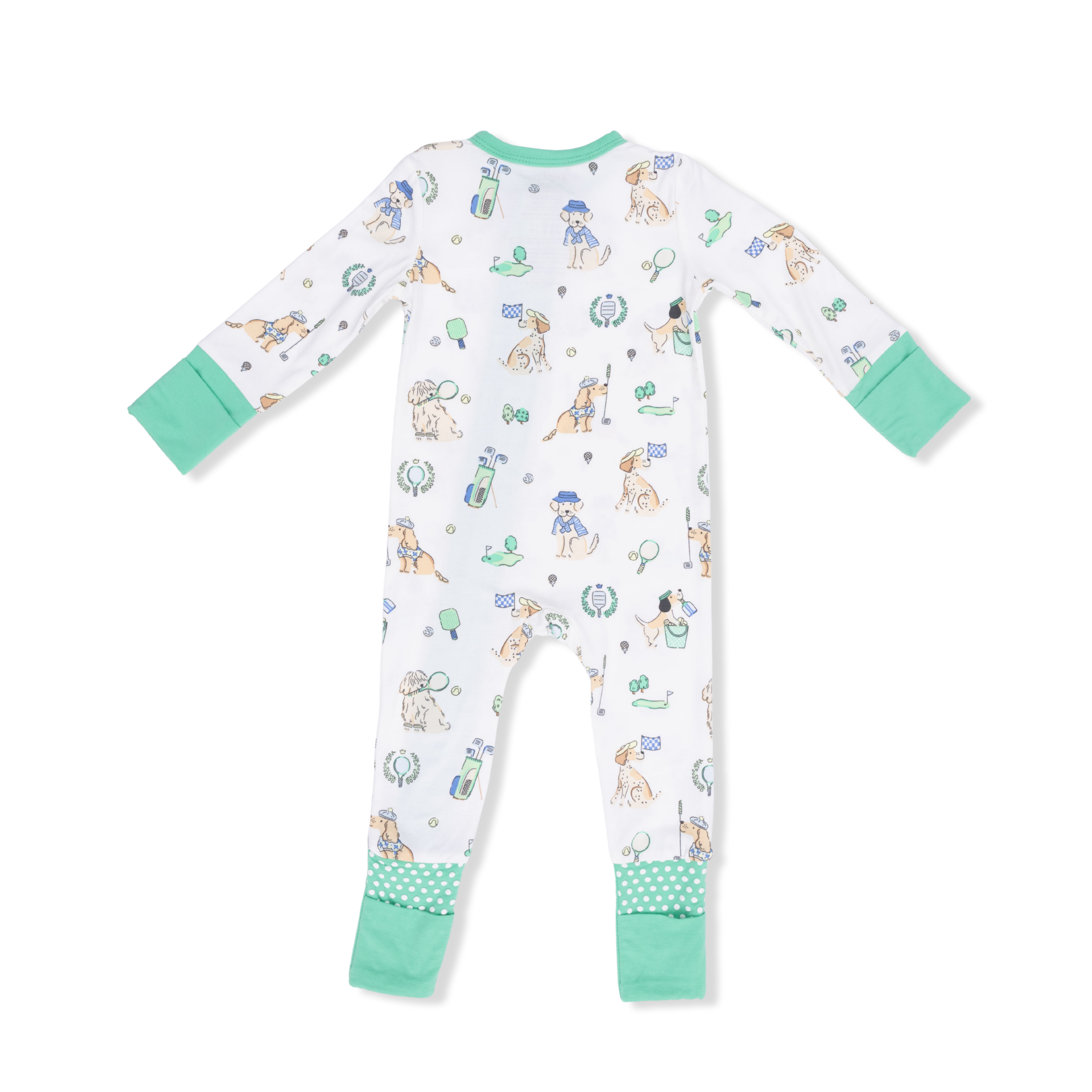 Country Club Dogs Neutral Convertible Romper