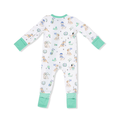 Country Club Dogs Neutral Convertible Romper