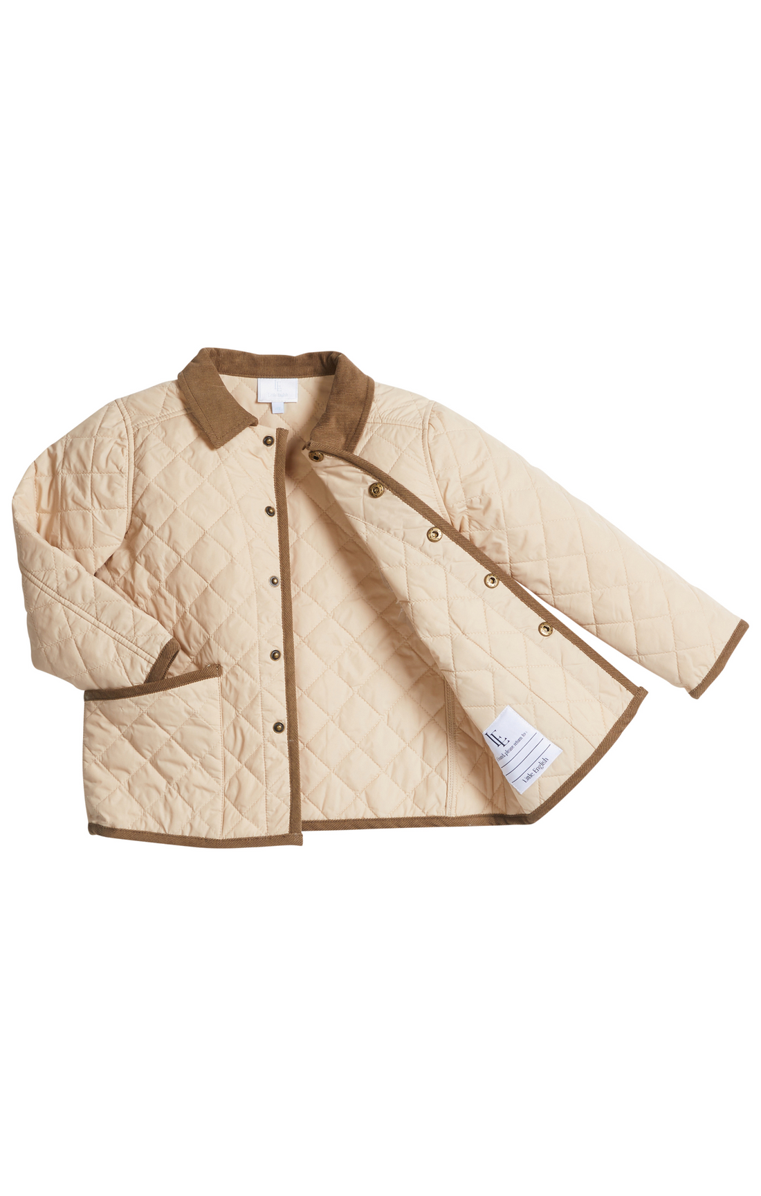 Classic Quilted Jacket: Khaki