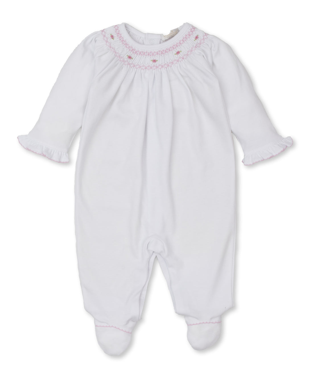 Kissy Kissy FA23 Footie w/Hand Smocking