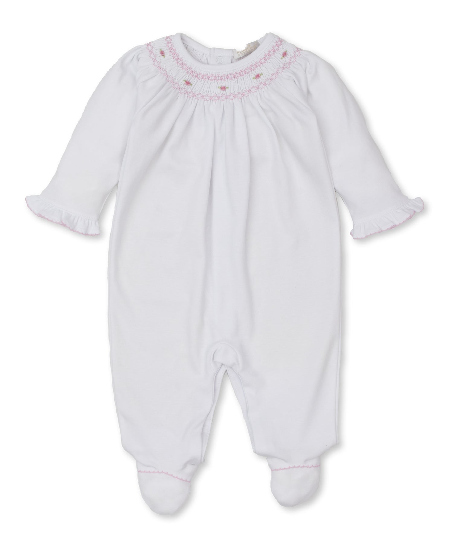 Kissy Kissy FA23 Footie w/Hand Smocking