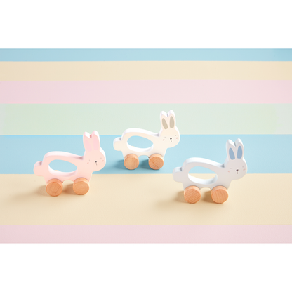 Wooden Bunny Pull Toy