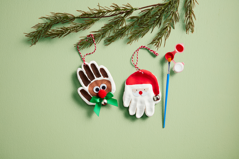 Reindeer Handprint Ornament Kit