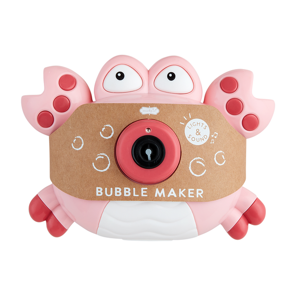 Pink Crab Bubble Maker