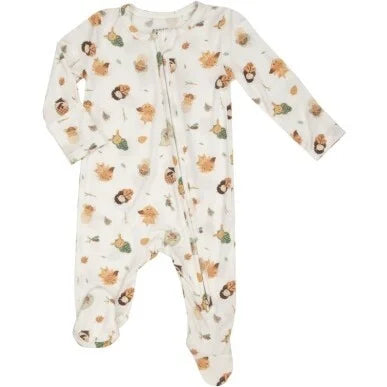 Angel Dear Woodland Families 2-Way Zip Footie