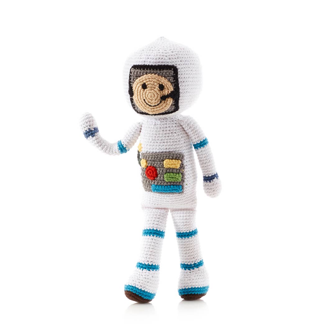 Spaceman Crochet Plush Toy