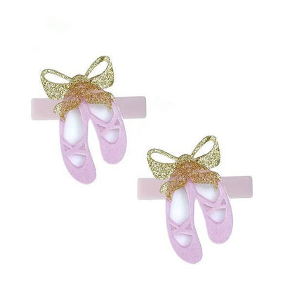 Ballet Slippers Alligator Clips