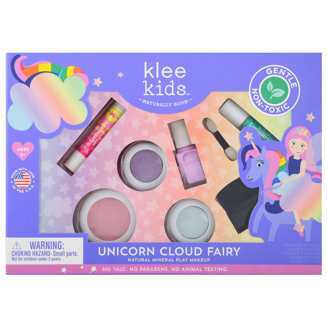 Klee Kids Deluxe Makeup Kit: Unicorn Cloud Fairy