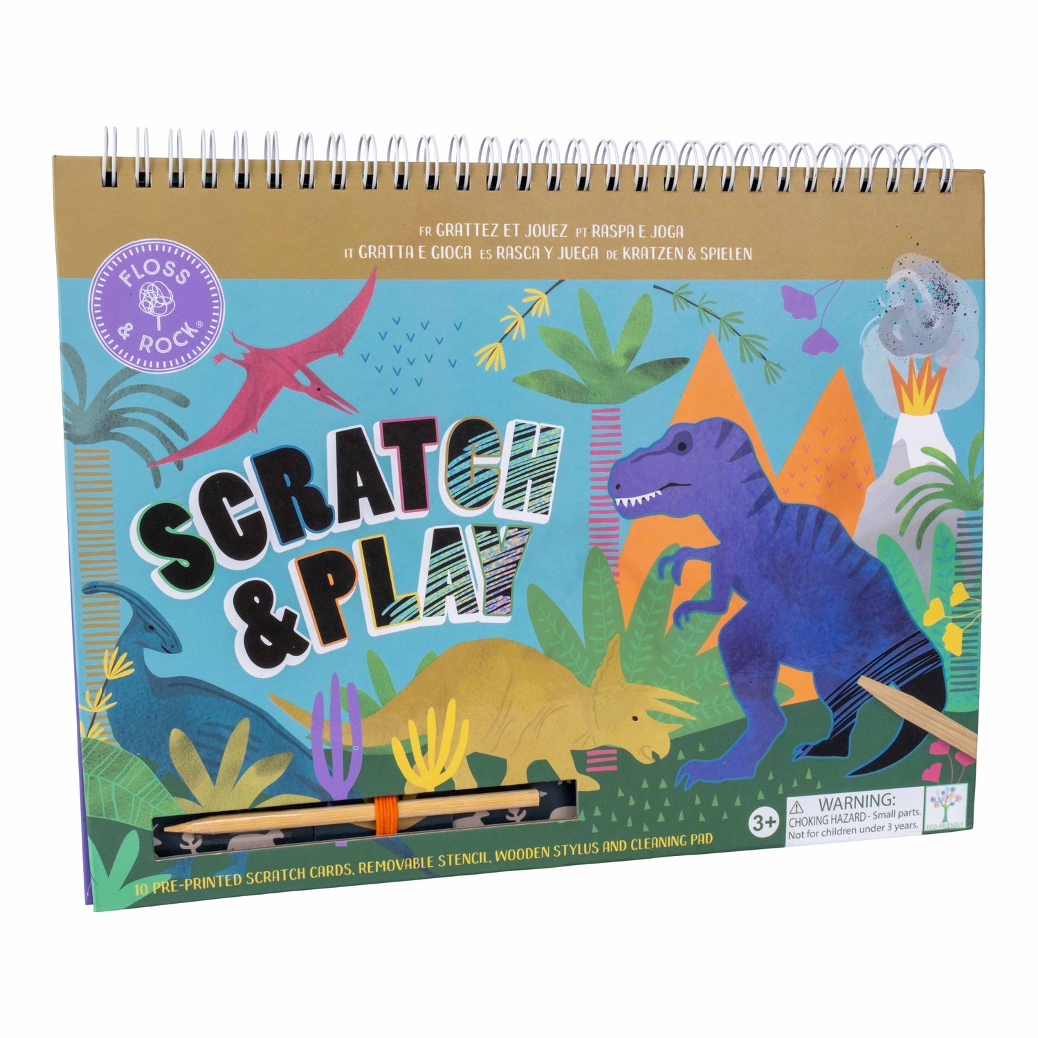 Dino Scratch &amp; Play Book