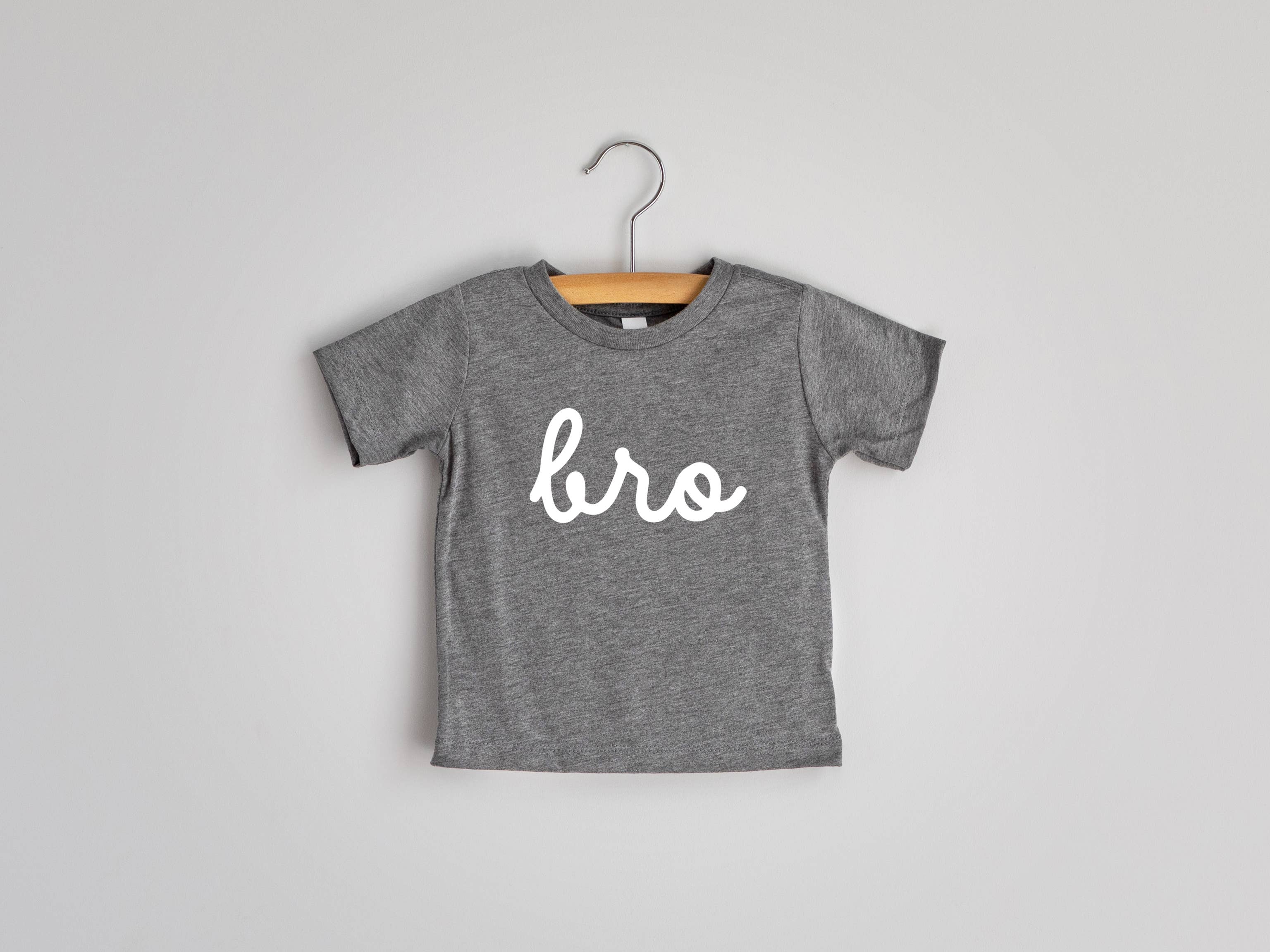 Bro Script Tri Blend T-Shirt