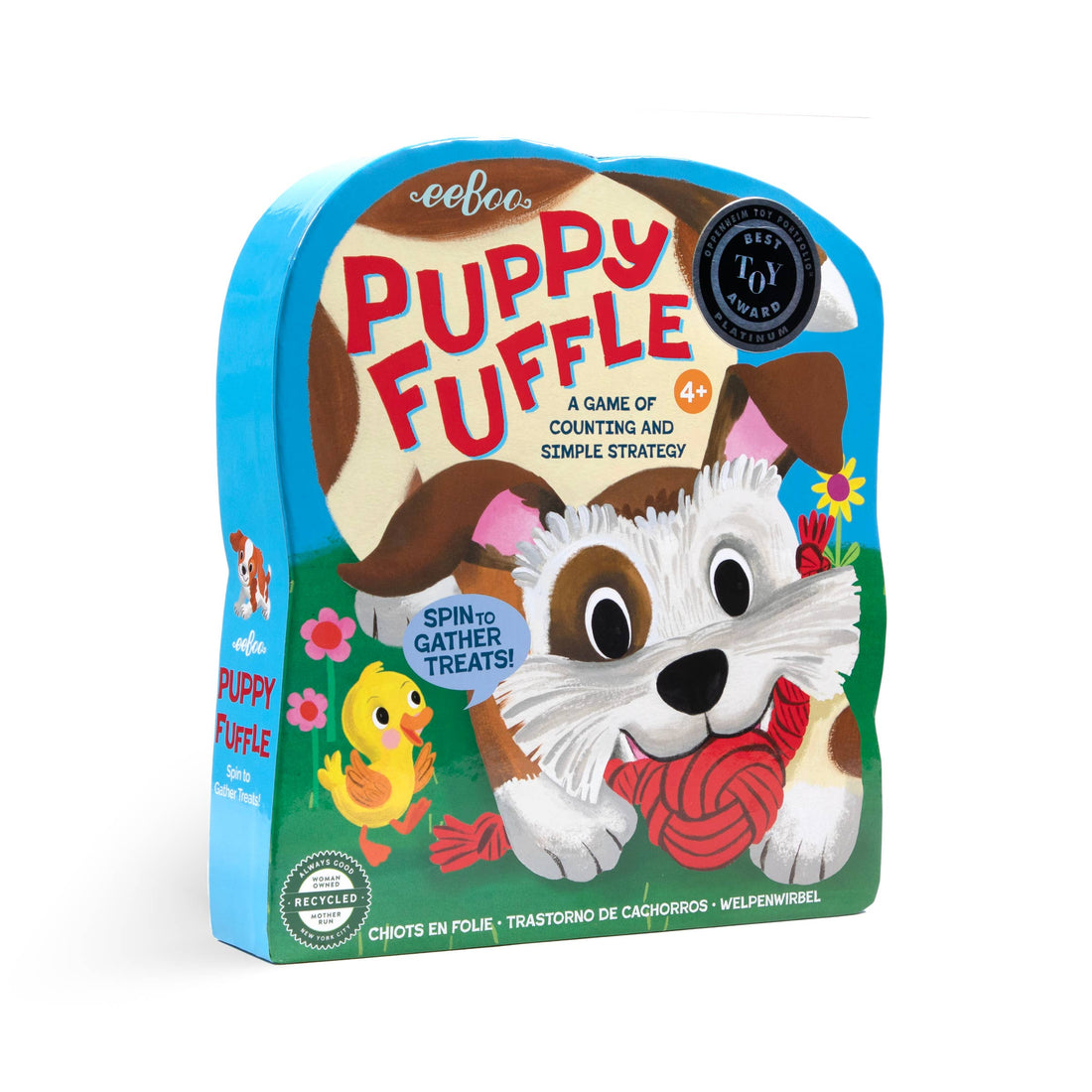 Puppy Fuffle Shaped Board Game